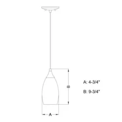 Outlet Patriot Lighting® Milano Oil Rubbed Bronze Mini Pendant
