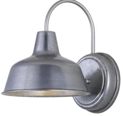 Outlet Patriot Lighting® Mattia Gray Outdoor Wall Light