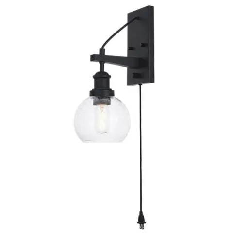 Outlet Patriot Lighting® Platte Bronze 1-Light Indoor Wall Light