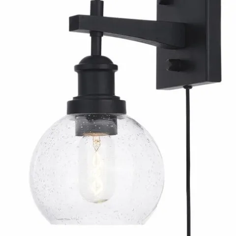 Outlet Patriot Lighting® Platte Bronze 1-Light Indoor Wall Light