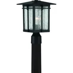 Outlet Patriot Lighting® Wren Matte Black Post Light