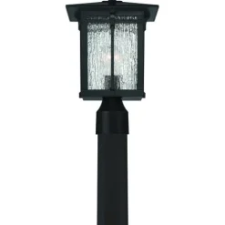 Outlet Patriot Lighting® Wren Matte Black Post Light