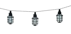 Promo Patriot Lighting® 14′ 10-Light Edison Cage Solar Led String Light