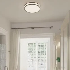 Promo Patriot Lighting® Albert Smart Wi-Fi Integrated Led Flush Mount Ceiling Light