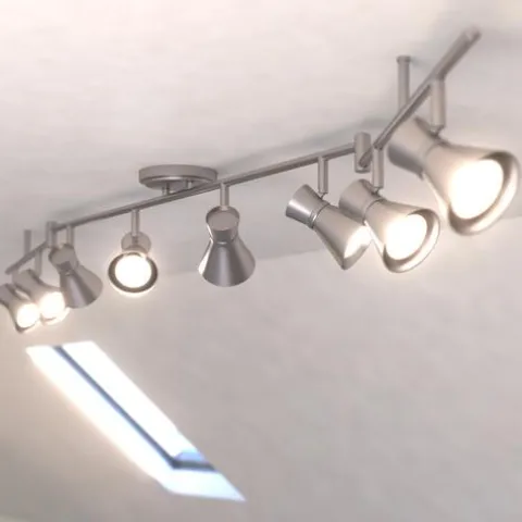 Promo Patriot Lighting® Alto Brushed Nickel Led Flush Mount Ceiling Light