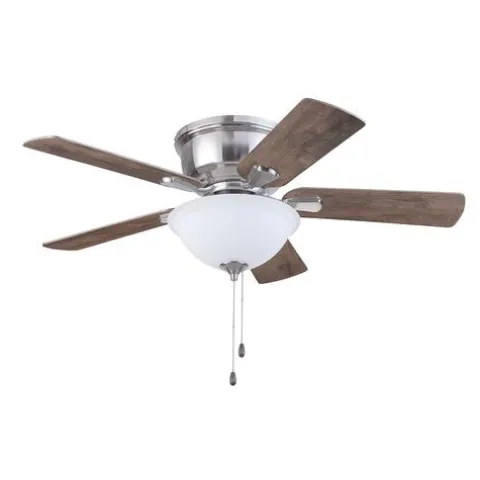 Promo Patriot Lighting™ Austin 42″ Brushed Nickel Indoor Led Ceiling Fan
