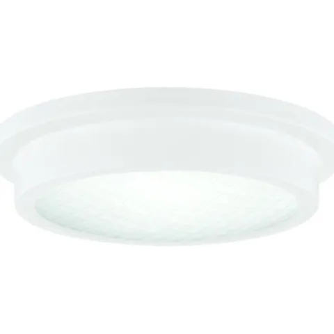 Promo Patriot Lighting® Devin Matte White Integrated Led Flush Mount Ceiling Light