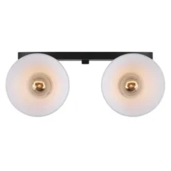 Promo Patriot Lighting® Dee Rubbed Antique Bronze 2-Light Vanity Light