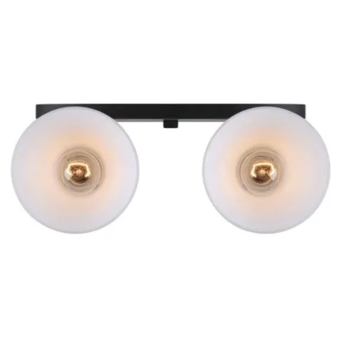 Promo Patriot Lighting® Dee Rubbed Antique Bronze 2-Light Vanity Light