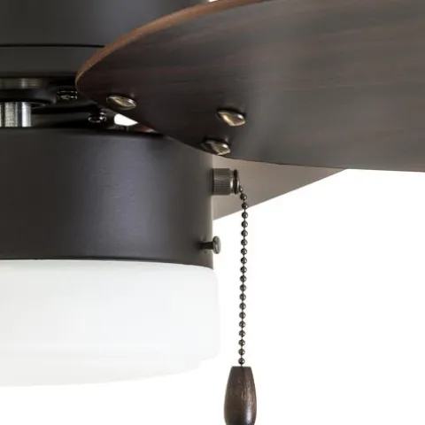 Promo Patriot Lighting™ Gibson Street 30″ Bronze Indoor Led Ceiling Fan