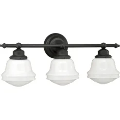 Promo Patriot Lighting® Huntley Oil Rubbed Bronze 3 Light Vanity Light