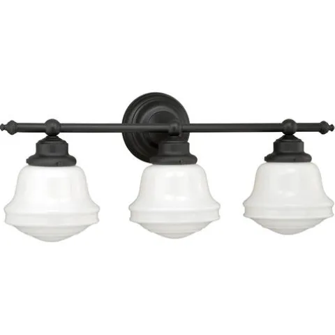 Promo Patriot Lighting® Huntley Oil Rubbed Bronze 3 Light Vanity Light