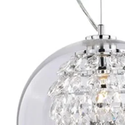 Promo Patriot Lighting® Loretta Chrome 1-Light Pendant