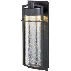 Promo Patriot Lighting® Logan Carbon Bronze Led Outdoor Wall Light
