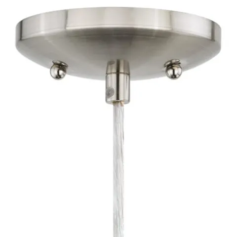 Promo Patriot Lighting® Milano Satin Nickel Mini Pendant