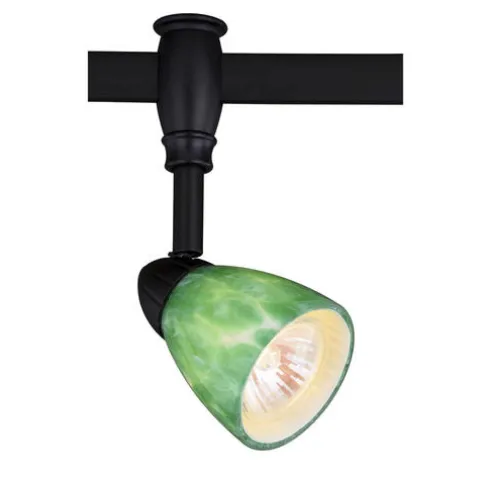 Promo Patriot Lighting® Myles 1-Light Bronze Track Lighting Head