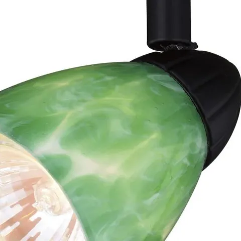Promo Patriot Lighting® Myles 1-Light Bronze Track Lighting Head