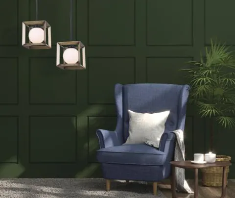 Promo Patriot Lighting® Ottilee Matte Black And Gold 1-Light Pendant
