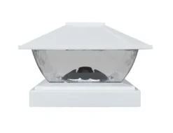Promo Patriot Lighting® Solar Integrated Led Lakota White Post Cap Landscape Light – 2-Pack