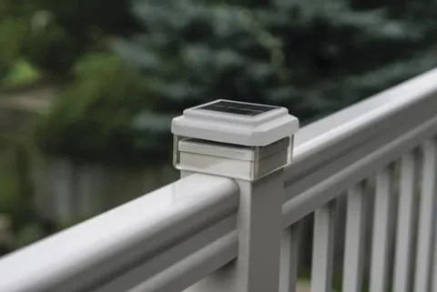 Promo Patriot Lighting® Solar Integrated Led Harlan White Landscape Rail Light – 4 Pack