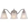Promo Patriot Lighting® Standford Brushed Nickel 3 Light Vanity Light