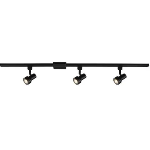 Promo Patriot Lighting® Step Light 3-Light Black Led Track Lighting Set