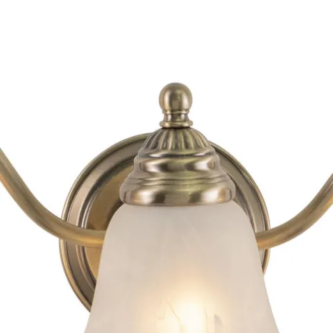 Promo Patriot Lighting® Standford Antique Brass 3 Light Vanity Light