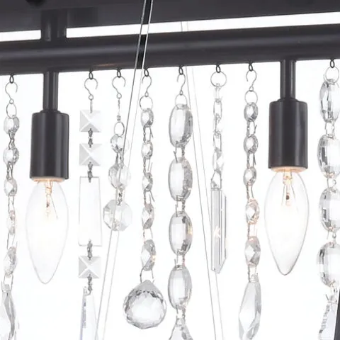 Promo Patriot Lighting® Tremont Matte Black 5 Light Chandelier