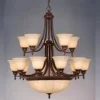 Top 10 Patriot Lighting® Brussels 20-Light Aztec Bronze Chandelier