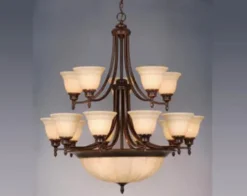 Top 10 Patriot Lighting® Brussels 20-Light Aztec Bronze Chandelier
