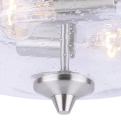 Top 10 Patriot Lighting® Caylon Brushed Nickel 2-Light Flush Mount Ceiling Light