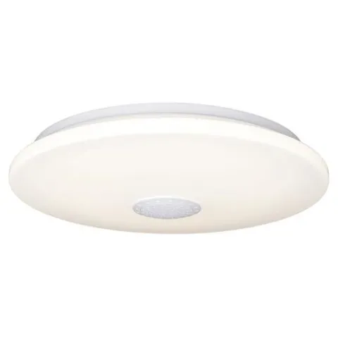 Top 10 Patriot Lighting® Clef White Integrated Led Bluetooth® Speaker Flush Mount Ceiling Light