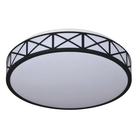 Top 10 Patriot Lighting® Criss Black Integrated Led Flush Mount Ceiling Light