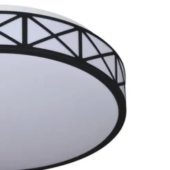 Top 10 Patriot Lighting® Criss Black Integrated Led Flush Mount Ceiling Light