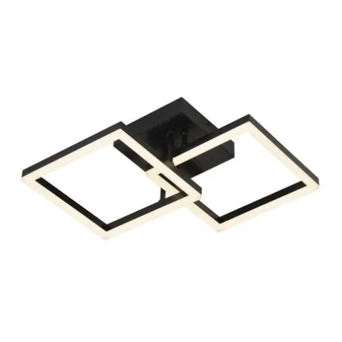 Top 10 Patriot Lighting® Diamon Matte Black Integrated Led Flush Mount Ceiling Light