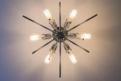 Top 10 Patriot Lighting® Estelle Polished Nickel 6 Light Semi-Flush Mount Ceiling Light