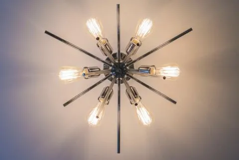 Top 10 Patriot Lighting® Estelle Polished Nickel 6 Light Semi-Flush Mount Ceiling Light