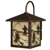 Top 10 Patriot Lighting® Fly Fish Burnished Bronze Outdoor Wall Light