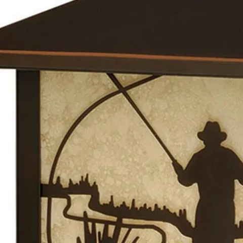 Top 10 Patriot Lighting® Fly Fish Burnished Bronze Outdoor Wall Light