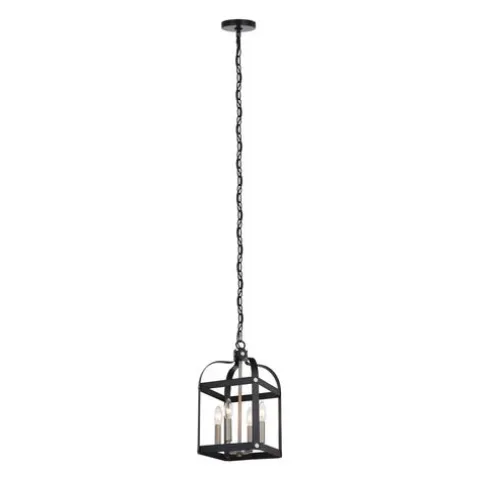 Top 10 Patriot Lighting® Jazel Matte Black & Brushed Nickel 4-Light Pendant