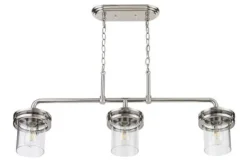 Top 10 Patriot Lighting® Joska Brushed Nickel 3 Light Island Light