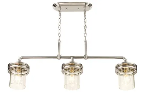 Top 10 Patriot Lighting® Joska Brushed Nickel 3 Light Island Light