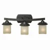 Top 10 Patriot Lighting® Lancaster Black Walnut 3-Light Vanity Light