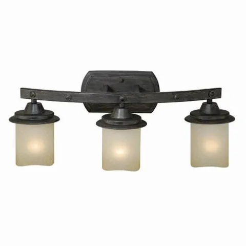Top 10 Patriot Lighting® Lancaster Black Walnut 3-Light Vanity Light