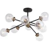Top 10 Patriot Lighting® Orbit Oil Rubbed Bronze 9 Light Semi-Flush Mount Ceiling Light