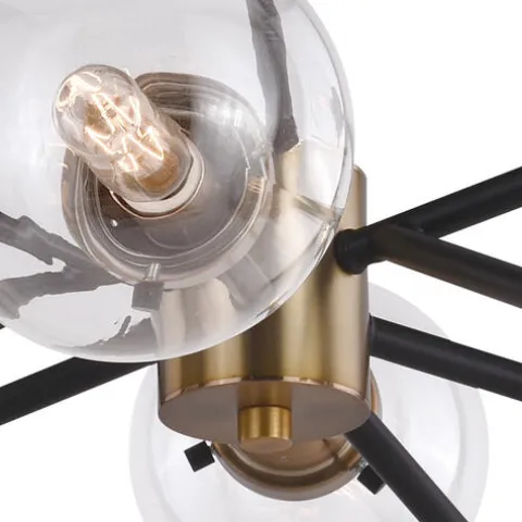 Top 10 Patriot Lighting® Orbit Oil Rubbed Bronze 9 Light Semi-Flush Mount Ceiling Light