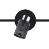 Top 10 Patriot Lighting® Orie Matte Black & Chrome 3-Light Flush Mount Ceiling Light