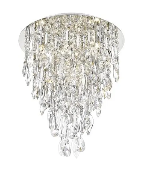 Top 10 Patriot Lighting® Shana Silver 4-Light Flush Mount Ceiling Light