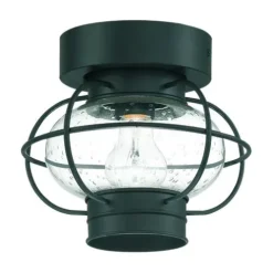 Top 10 Patriot Lighting® Shoalview Bronze 1-Light Outdoor Flush Mount Ceiling Light