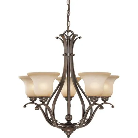 Wholesale Patriot Lighting® Monrovia Royal Bronze 5 Light Chandelier